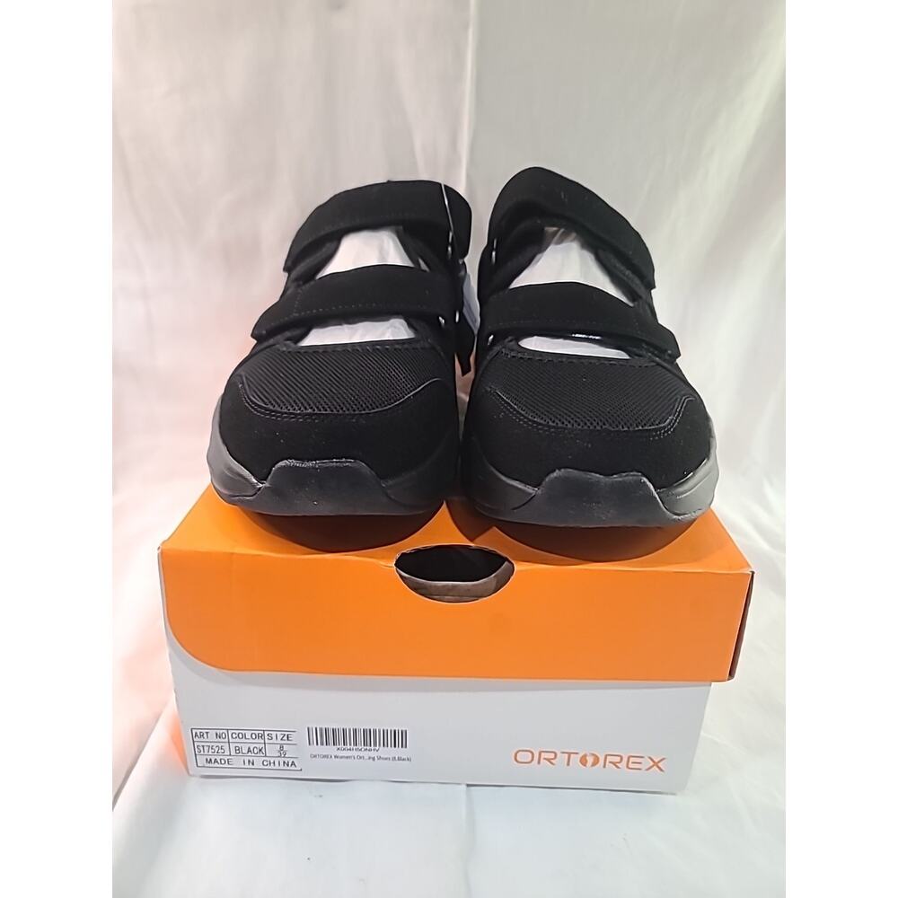 Ortho+rest Women Diabetic Shoes 8w with Adjustable Closure Orthopedic Walking